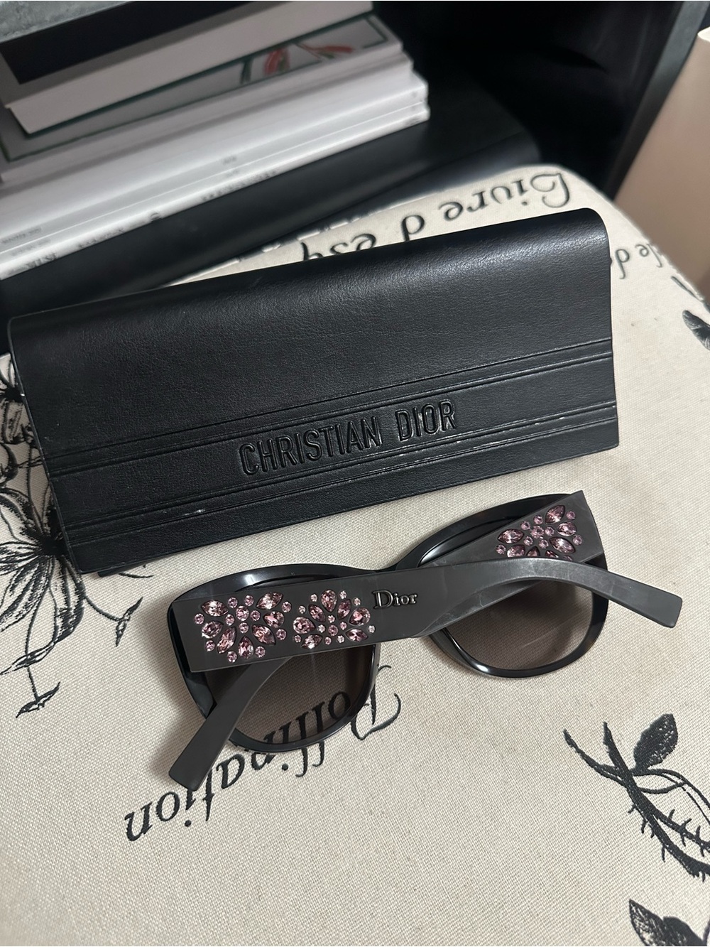 DIOR CRYSTAL SUNGLASSES